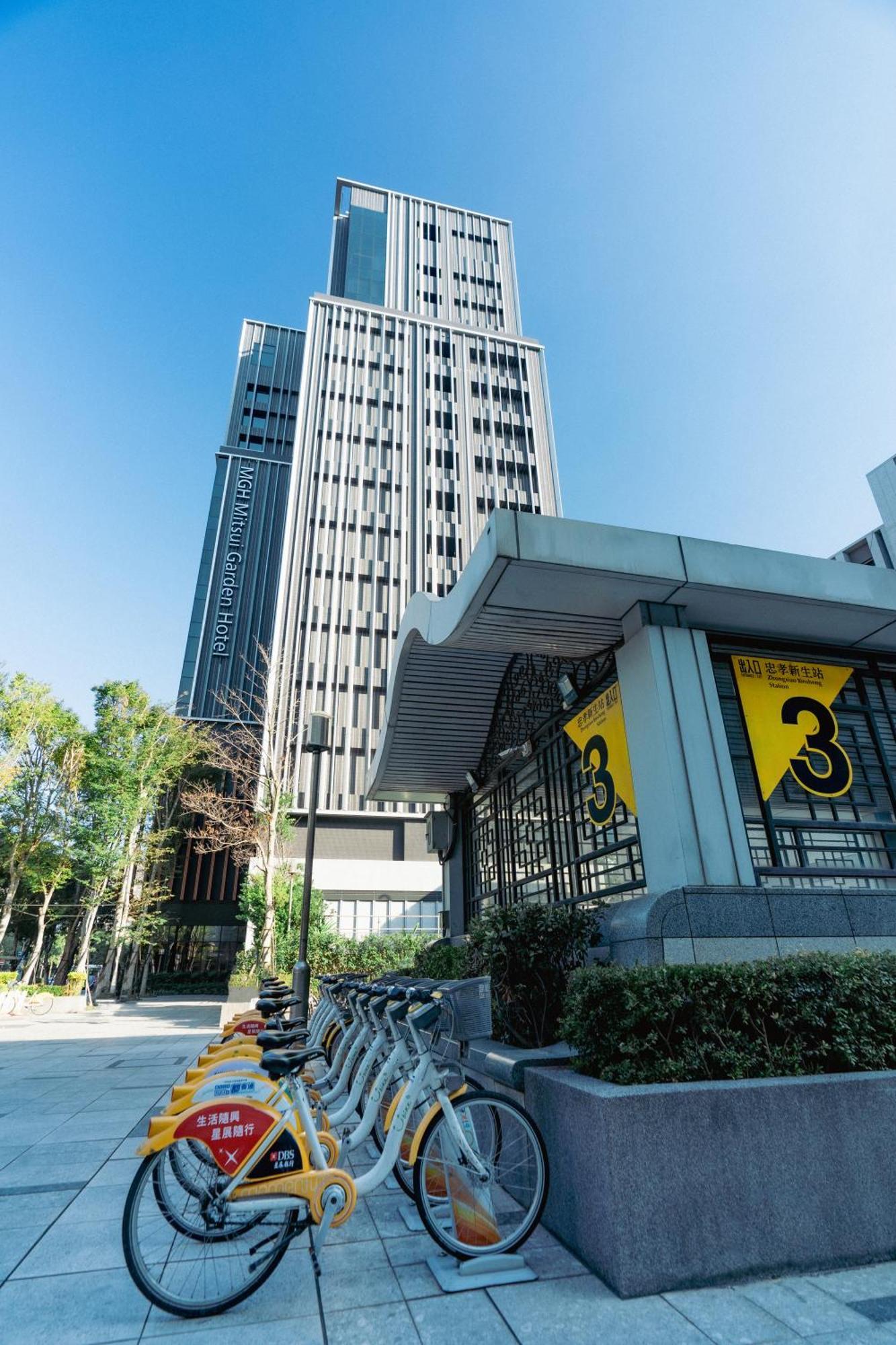 Mgh Mitsui Garden Hotel Taipei Zhongxiao Eksteriør bilde